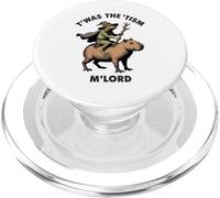 C'était Le Sorcier drôle « Tism M'Lord » Frog Warlock Capybara PopSockets PopGrip pour MagSafe