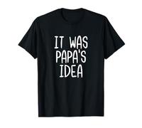 C'était l'idée de Papa : Grand-père drôle pour Les Jeunes T-Shirt