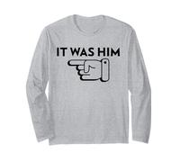 C'était Lui (déclaration Amusante) Manche Longue