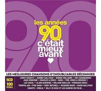 C'était Mieux Avant - Années 90 - Édition 5 Cd Digipack - Cd + Box