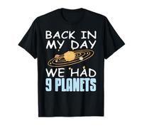 C'était Mieux Avant On Avait 9 Planètes T-Shirt