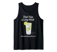 C'était Une Longue Semaine pour Avoir Un Cocktail gin et Tonic Débardeur