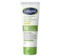 Cetaphil Crème Hydratante Visage SPF 30, Soin Solaire Hydratant pour Peaux Sensibles, Texture Légère, à la Niacinamide, Hydratation 24 h