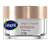 Cetaphil Healthy Renew Crème de nuit raffermissante pour le visage avec peptides, alternative au rétinol pour peaux sensibles, sans parfum