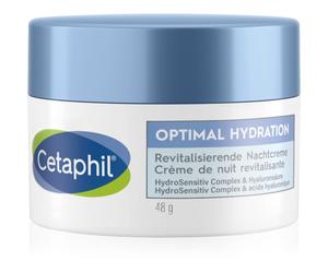 Cetaphil Optimal Hydration Replenishing Night Cream crème de nuit hydratante peaux sensibles 48 g