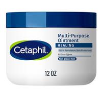 CETAPHIL Pommade de guérison, 355 ml, pour peaux sèches, gercées et irritées, guérit et protège, apaise les mains craquelées et les lèvres gercées, hypoallergénique, sans parfum