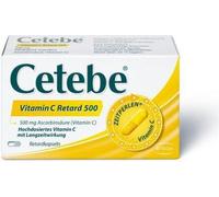 Cetebe Vitamine C gélules retard 500 mg 120 pcs