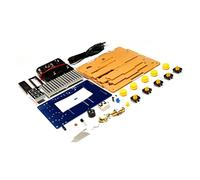 Cetfuro 1 Ensemble Bricolage Électronique Soudure Soudure Tranning Ensemble Serpent Avion Pixel Console de Kit de Fabrication avec Étui en Acrylique