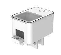 Cetfuro 1 Pièce Mangeoire Entièrement Automatique pour Aquarium, Synchronisation WiFi et Alimentation Quantitative, Application de Téléphone Portable, Mangeoire Intelligente pour Animaux de Compagnie
