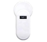 Cetfuro Lecteur de Poche Scanner de Puces pour Animaux de Compagnie Scanner D'Identification de Lecteur D'Étiquette LCD Rétroéclairé Portable Standard Adapté Aux Animaux et Aux Animaux de Compagnie