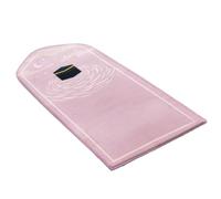Cetfuro Tapis de Prière Tapis de Prière pour Ramadan Portable Culte Agenouillement Tapis de Sol Tapis de Méditation Doux Antidérapant Rose