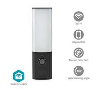 Cette caméra extérieure intelligente Nedis avec éclairage LED intégré vous permet de toujours savoir ce qui se passe dans votre