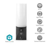 Cette caméra extérieure intelligente Nedis avec éclairage LED intégré vous permet de toujours savoir ce qui se passe dans votre