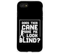 Cette Canne me Rend-Elle Aveugle ? Journée de la sécurité à la Canne Blanche Coque pour iPhone SE (2020) / 7/8