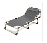 Cette Chaise Longue Pliante et inclinable Portable est Une Chaise Confortable pour la Plage et Le Jardin avec Dossier, idéale pour se détendre en Plein air, Faire Une Sieste ou se divertir s