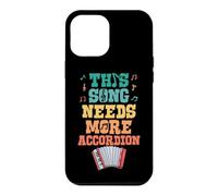 Cette Chanson a Besoin de Plus d'accordéon Coque pour iPhone 12 Pro Max