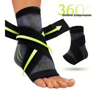 Cette chevillère présente un soutien ajustable et respirant avec un design en forme de 8, ce qui aide à la récupération et à la stabilisation des entorses. Rouge M,Rouge L,Noir L,Noir XL,Rouge XL,Noir