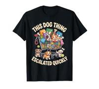 Cette Chose de Chien s'est Rapidement développée drôle canin T-Shirt