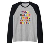 Cette Chose de Danse est Rapidement montée Minimaliste Manche Raglan