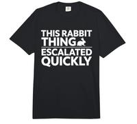 Cette Chose de Lapin s'est Rapidement développée avec Un propriétaire de Lapin Rongeur drôle Comfort Colors Adult Heavyweight T-Shirt