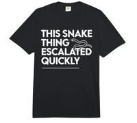 Cette Chose de Serpent s'est Rapidement développée avec Un propriétaire de Reptile drôle Comfort Colors Adult Heavyweight T-Shirt