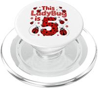 Cette Coccinelle est Une Famille de 2e Anniversaire pour Fille de 2 Ans PopSockets PopGrip pour MagSafe