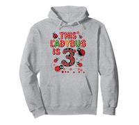 Cette Coccinelle est Une Famille de 3e Anniversaire pour Fille de 3 Ans Sweat à Capuche