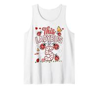 Cette Coccinelle est Une Famille de 5 Ans pour 5e Anniversaire Débardeur