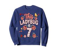 Cette Coccinelle est Une Famille de 7 Ans pour 7e Anniversaire Sweatshirt