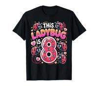 Cette Coccinelle est Une Famille de 8 Ans pour 8e Anniversaire T-Shirt