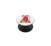 Cette Coccinelle est Une Famille de 8 Ans pour Filles PopSockets PopGrip Adhésif