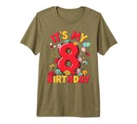 Cette Coccinelle est Une Famille de 8 Ans pour Filles T-Shirt Haut de Gamme