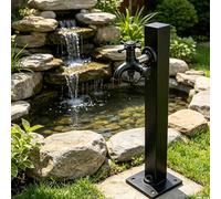 Cette Colonne d'eau extérieure, résistante au Gel, est dotée d'un Robinet en Acier Inoxydable 304 avec entrée par Le Bas ou Le côté, et Peut être utilisée pour l'irrigation ou Le Lavage (for