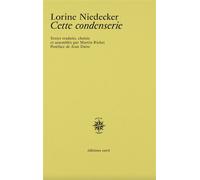 Cette condenserie - Lorine Niedecker - Corti - broché - Poésie