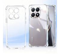 Cette coque de téléphone transparente a une fonction d'absorption des chocs, une protection intégrée avec coussin d'air et est compatible avec divers modèles notamment Infinix Hot 60 Pro+, 15T 5G, 15T