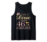 Cette Diva Donne Un Look Fabuleux à 46 Ans, Jour de la Reine B Débardeur