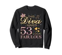 Cette Diva Donne Un Look Fabuleux à 53 Ans, Jour de la Reine B Sweatshirt