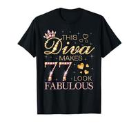 Cette Diva Donne Un Look Fabuleux à 77 Ans, Jour de la Reine B T-Shirt