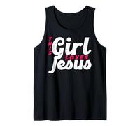 Cette Fille Aime Jésus Déclaration De Foi Débardeur