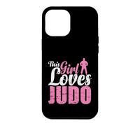 Cette Fille Aime la grâce et la ténacité du Judo Coque pour iPhone 12 Pro Max