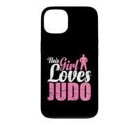 Cette Fille Aime la grâce et la ténacité du Judo Coque pour iPhone 13