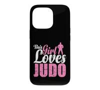 Cette Fille Aime la grâce et la ténacité du Judo Coque pour iPhone 13 Pro