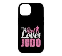 Cette Fille Aime la grâce et la ténacité du Judo Coque pour iPhone 14