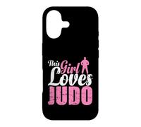 Cette Fille Aime la grâce et la ténacité du Judo Coque pour iPhone 17