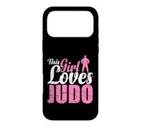 Cette Fille Aime la grâce et la ténacité du Judo Coque pour iPhone 17 Pro Max