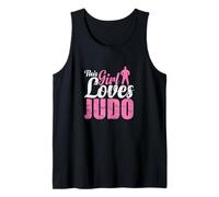 Cette Fille Aime la grâce et la ténacité du Judo Débardeur