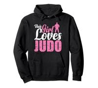 Cette Fille Aime la grâce et la ténacité du Judo Sweat à Capuche