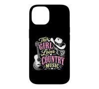 Cette Fille Aime la Musique Country Coque pour iPhone 14