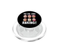 Cette Fille Aime la pâtisserie PopSockets PopGrip pour MagSafe