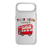Cette Fille Aime Le Bus Rouge londonien, Londres à Double étage Coque pour iPhone Air